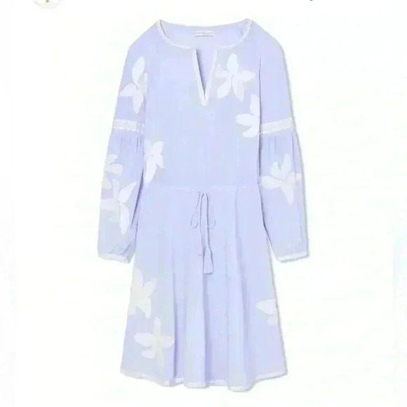 Tory Burch Sadie Peasant Dress size 6 - Picture 1 of 10